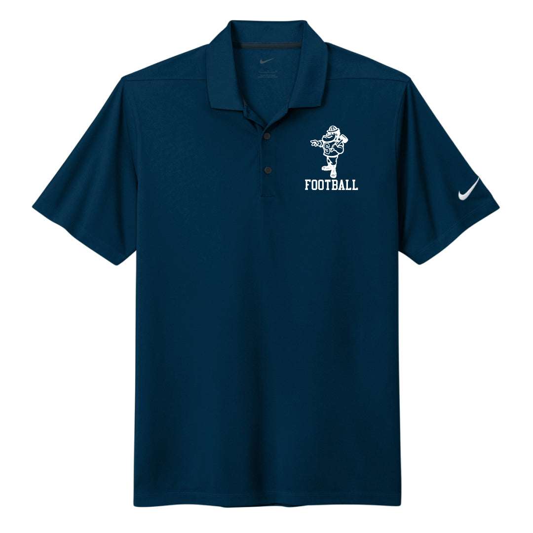 Staples Football Nike Dri Fit  Polo Logowear Staples Football Navy Adult S 
