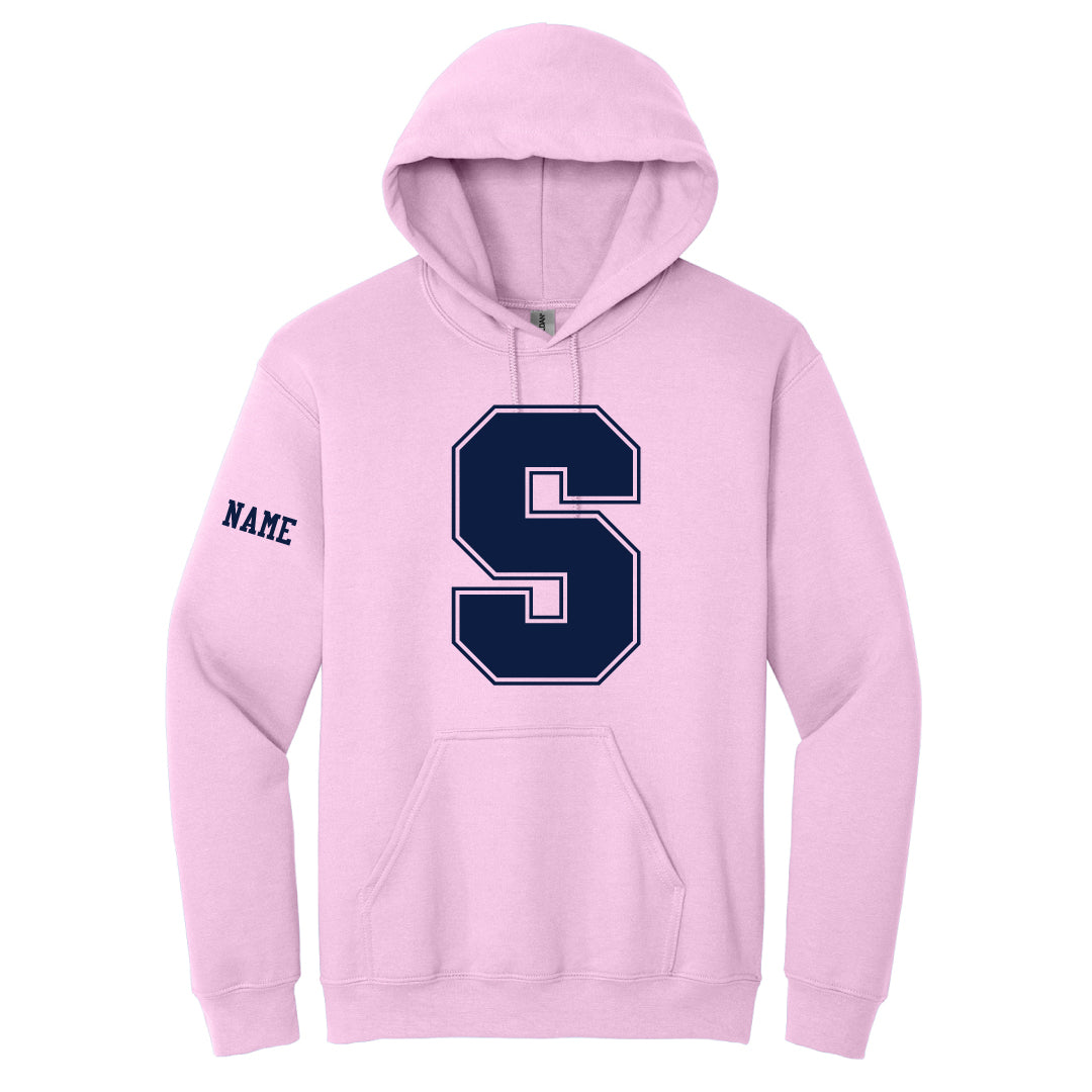 Staples Football PINK AID Hooded Sweatshirt- A portion of Sales Supports Pink Aid