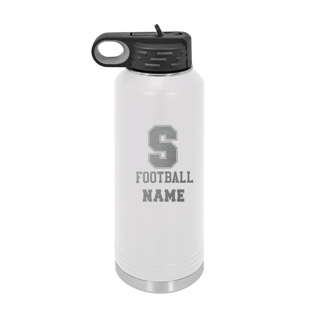 Staples Football 40 oz Water Bottle