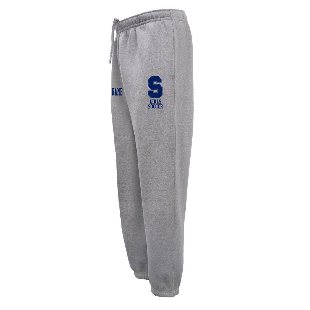 Staples Girls Soccer Team PRACTICE Joggers Logowear Staples Girls Soccer Adult XS