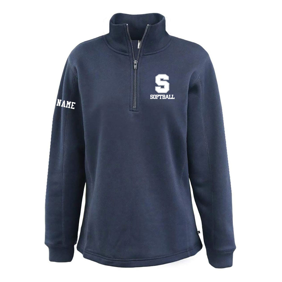 Staples Softball 1/4 Zip Sweatshirt
