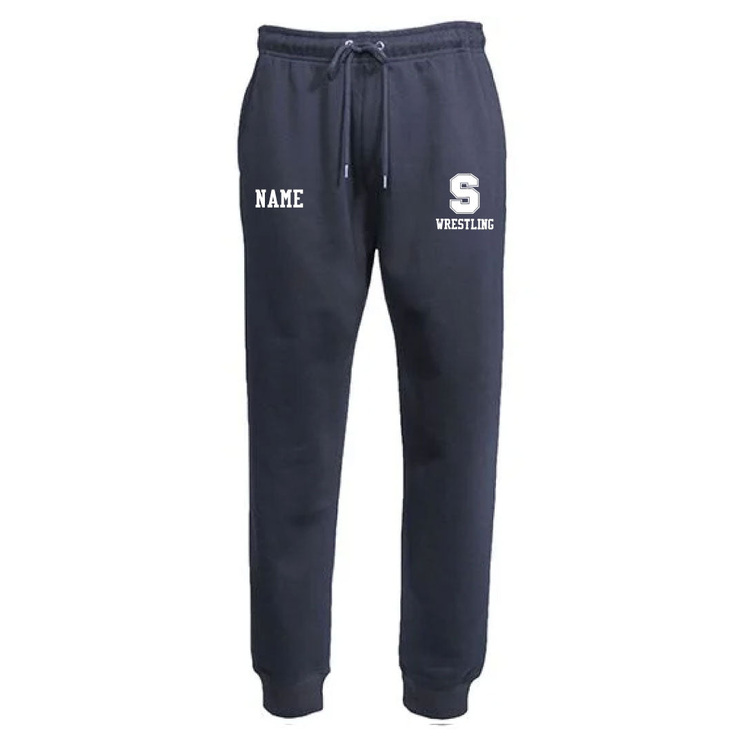 Staples Wrestling Joggers Logowear Staples Wrestling Navy Adult XS
