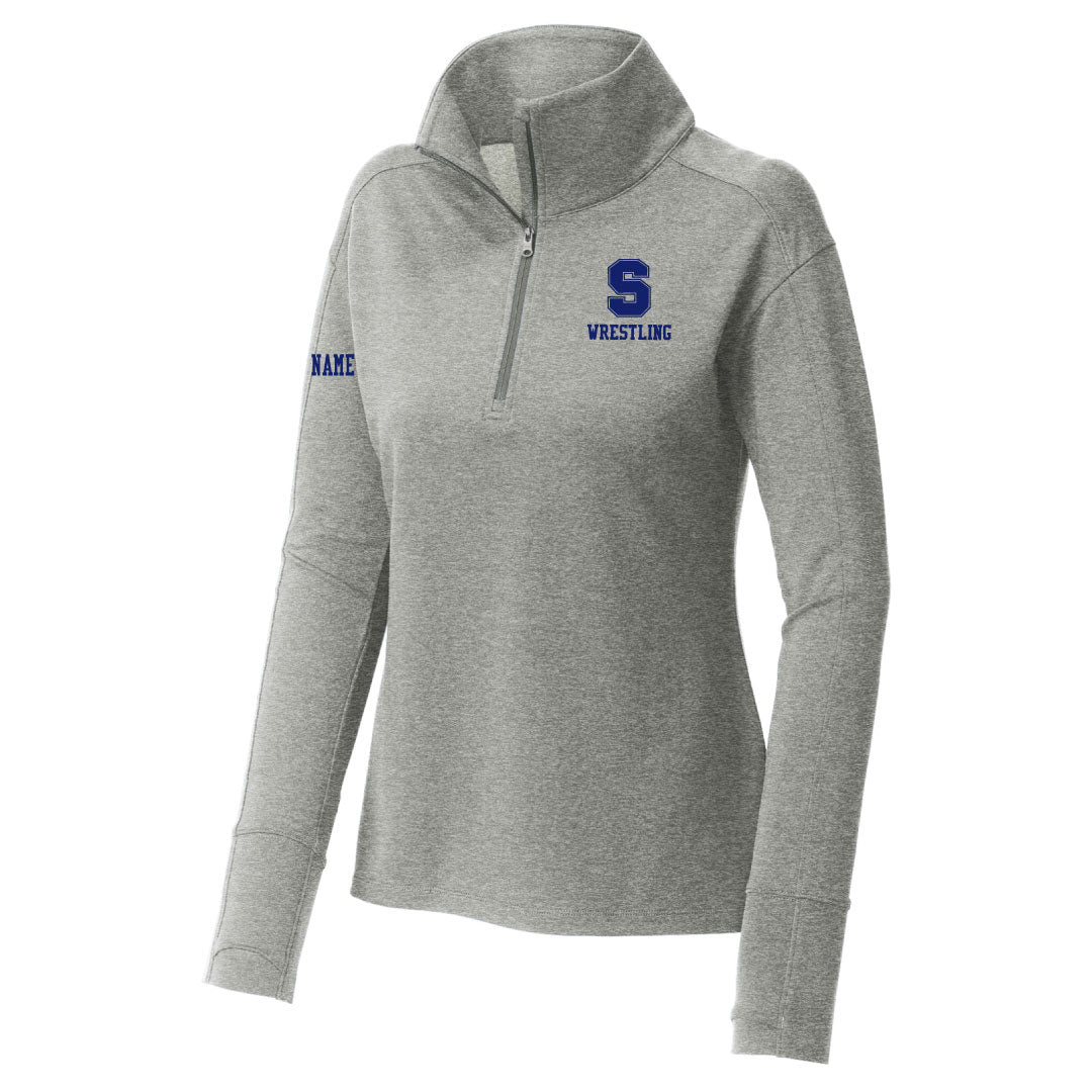Staples Wrestling Performance 1/4 Zip Logowear Staples Wrestling