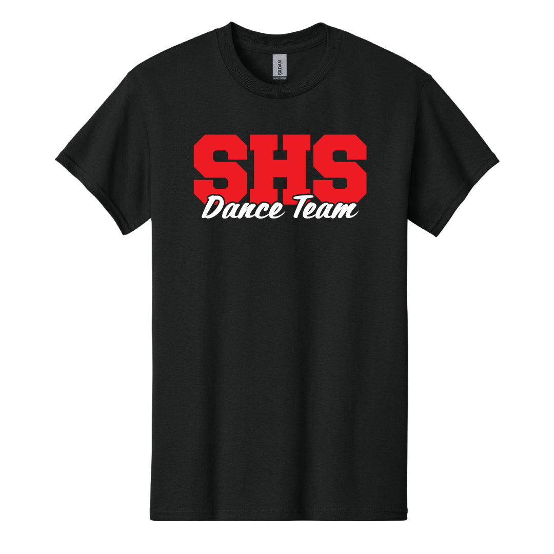 Stratford HS Dance Cotton Tee Logowear Stratford HS Dance Black Adult S 