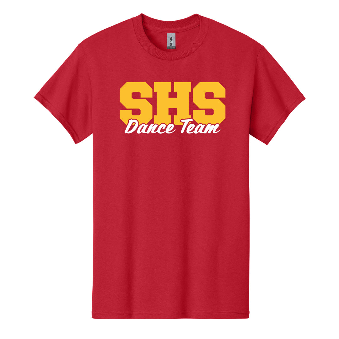 Stratford HS Dance Cotton Tee Logowear Stratford HS Dance Red Adult S 
