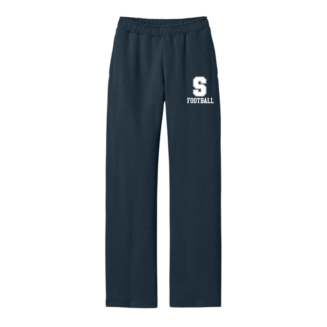 Staples Football Fleece Sweatpants Logowear Staples Football Navy Adult S