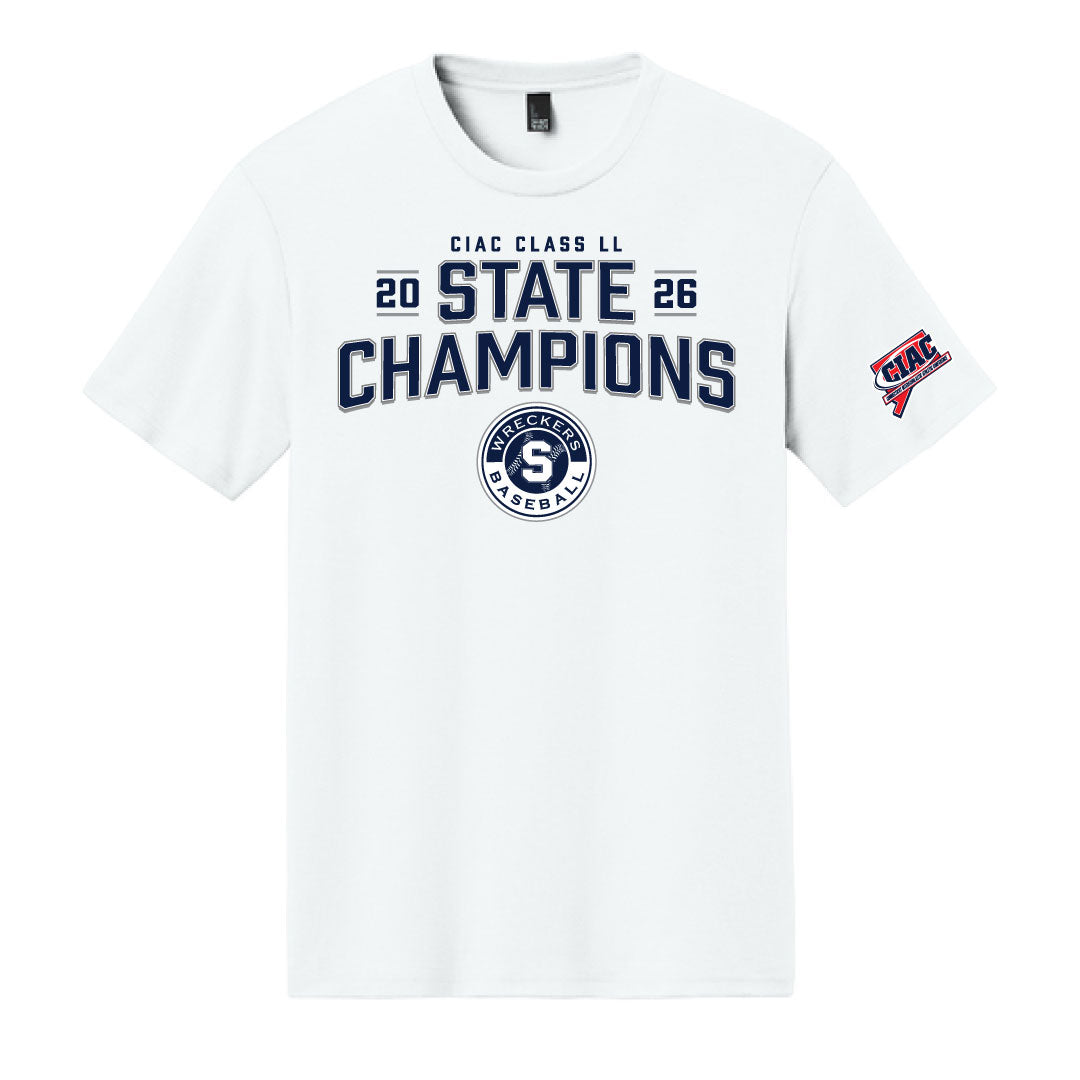 Staples Baseball Class LL State Champions Tri Blend Tee