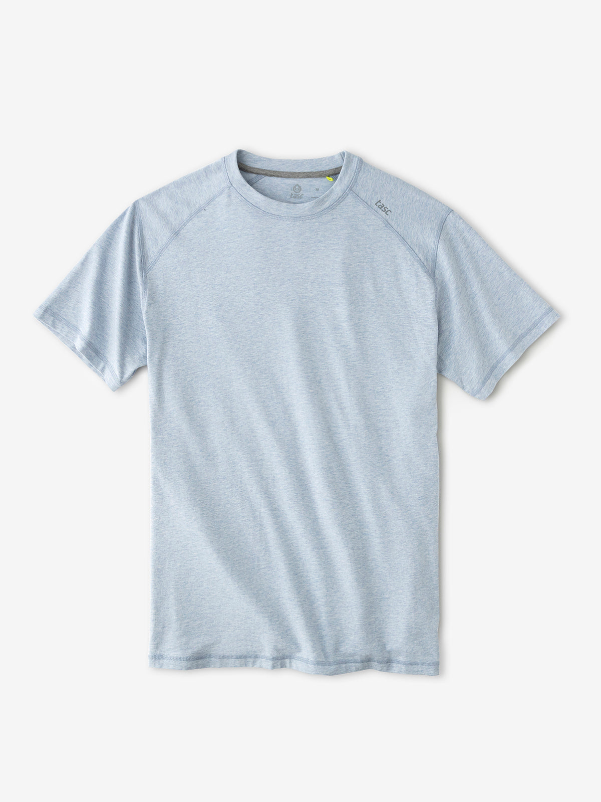 Tasc Men's Carrollton Fitness T-Shirt Apparel Tasc Cloud Heather-453 Small 