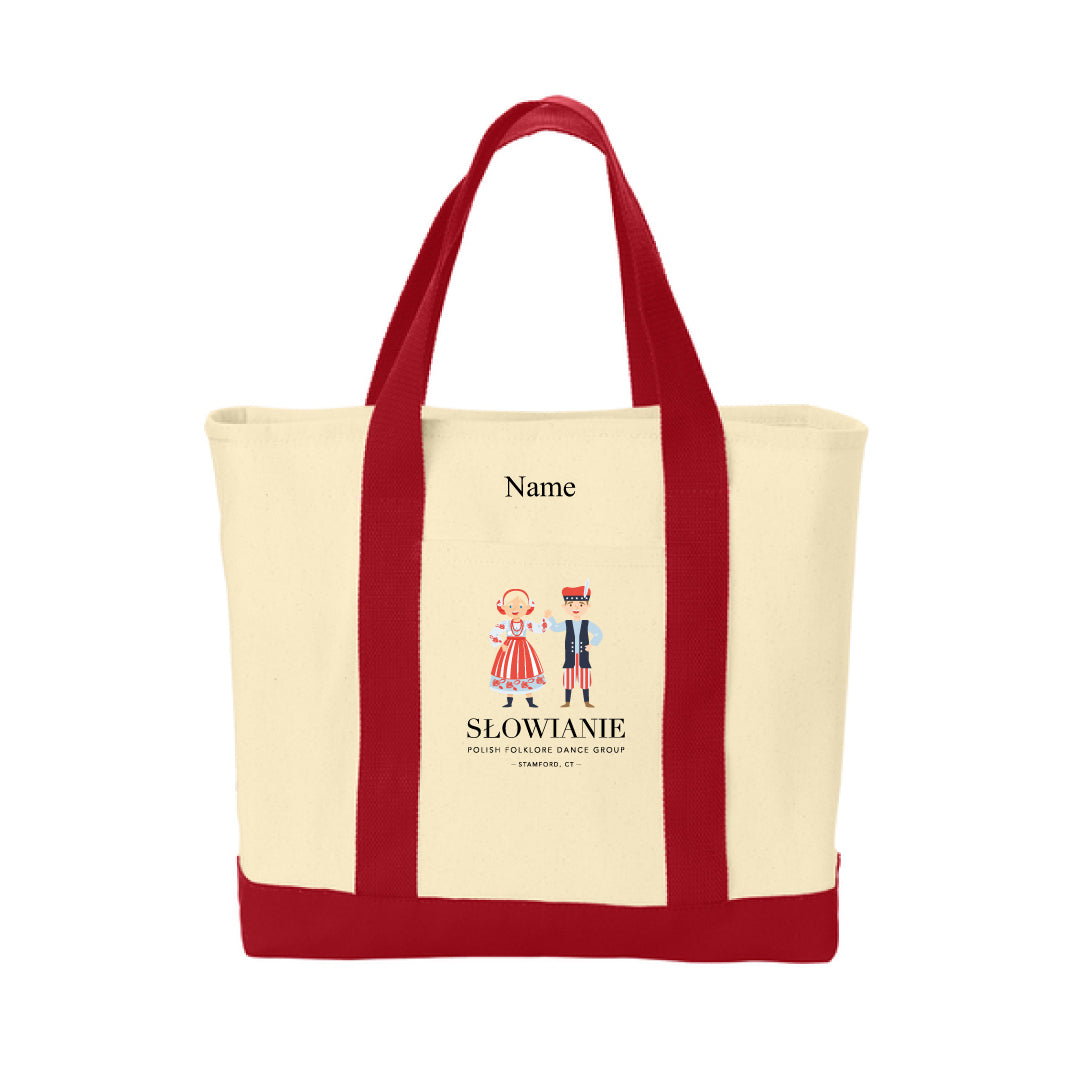 Slowianie Dance Twill Tone Tote Bag Logowear Slowianie Dance