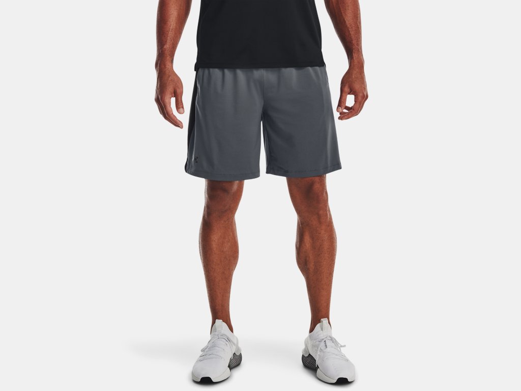 Under Armour Mens Tech Vent Short Apparel Under Armour Pitch Grey/Black-012 XSmall 