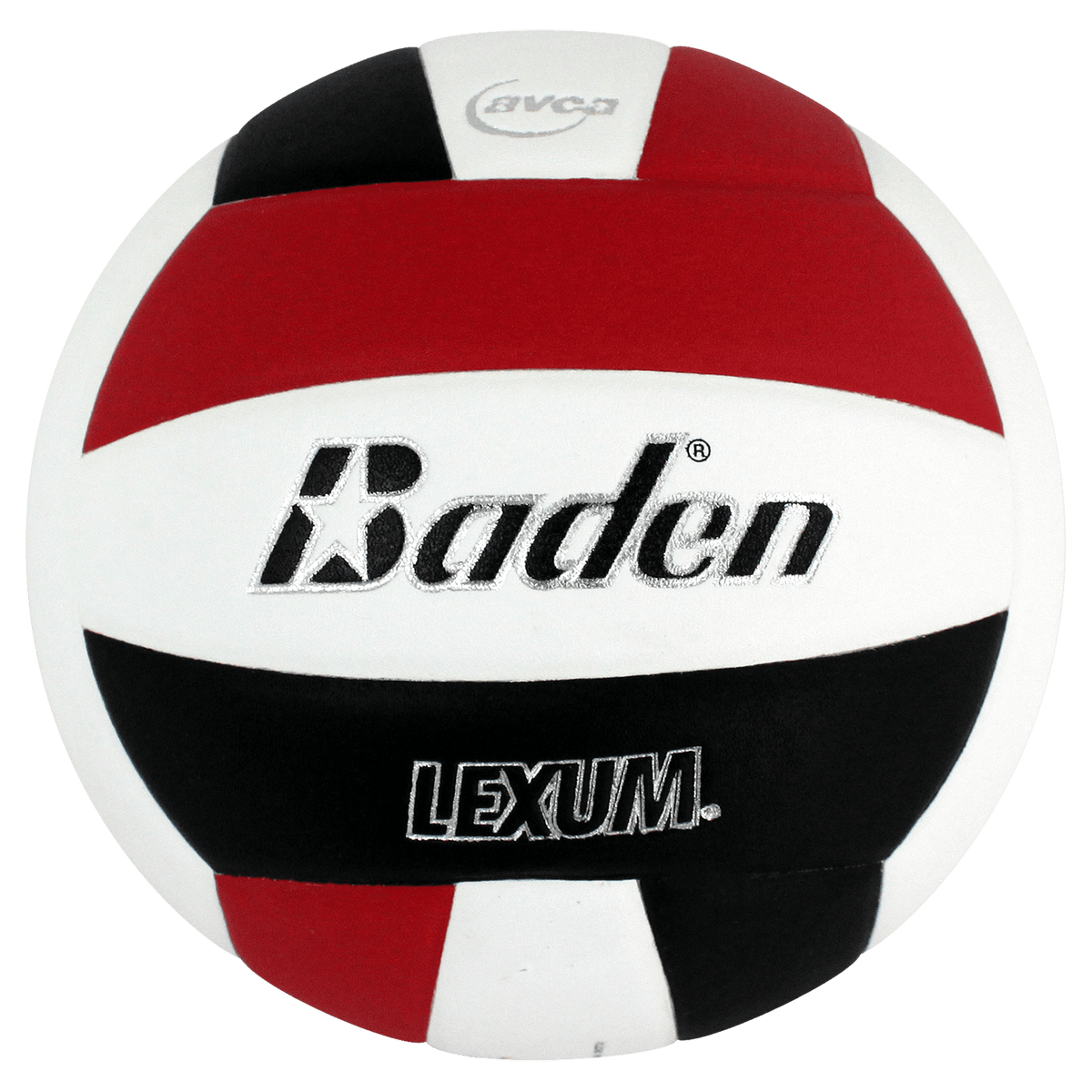 Baden Lexum Microfiber Volleyball (Non NFHS) Equipment Baden Red/Navy/White