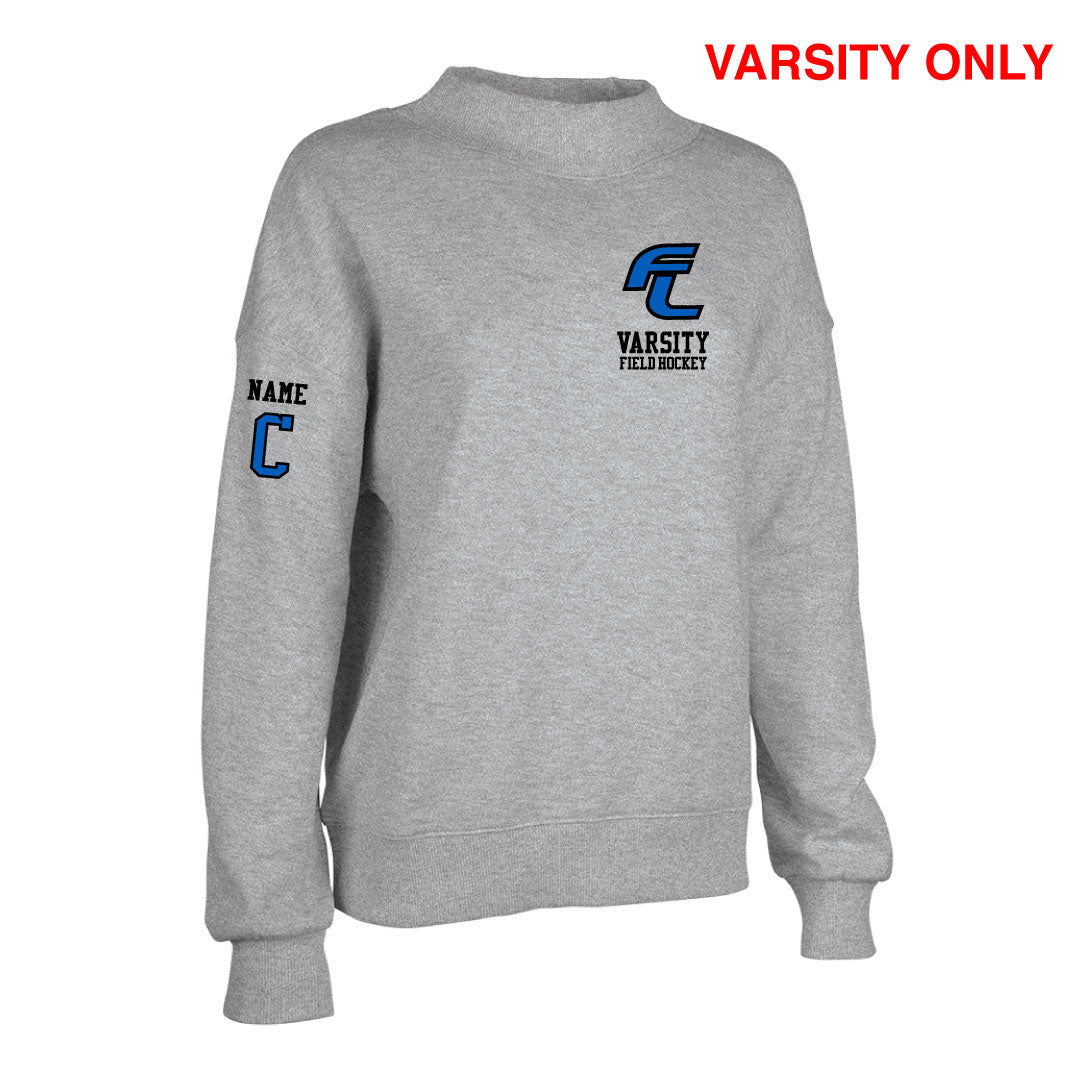 Ludlowe Field Hockey Mockneck Sweatshirt-VARSITY