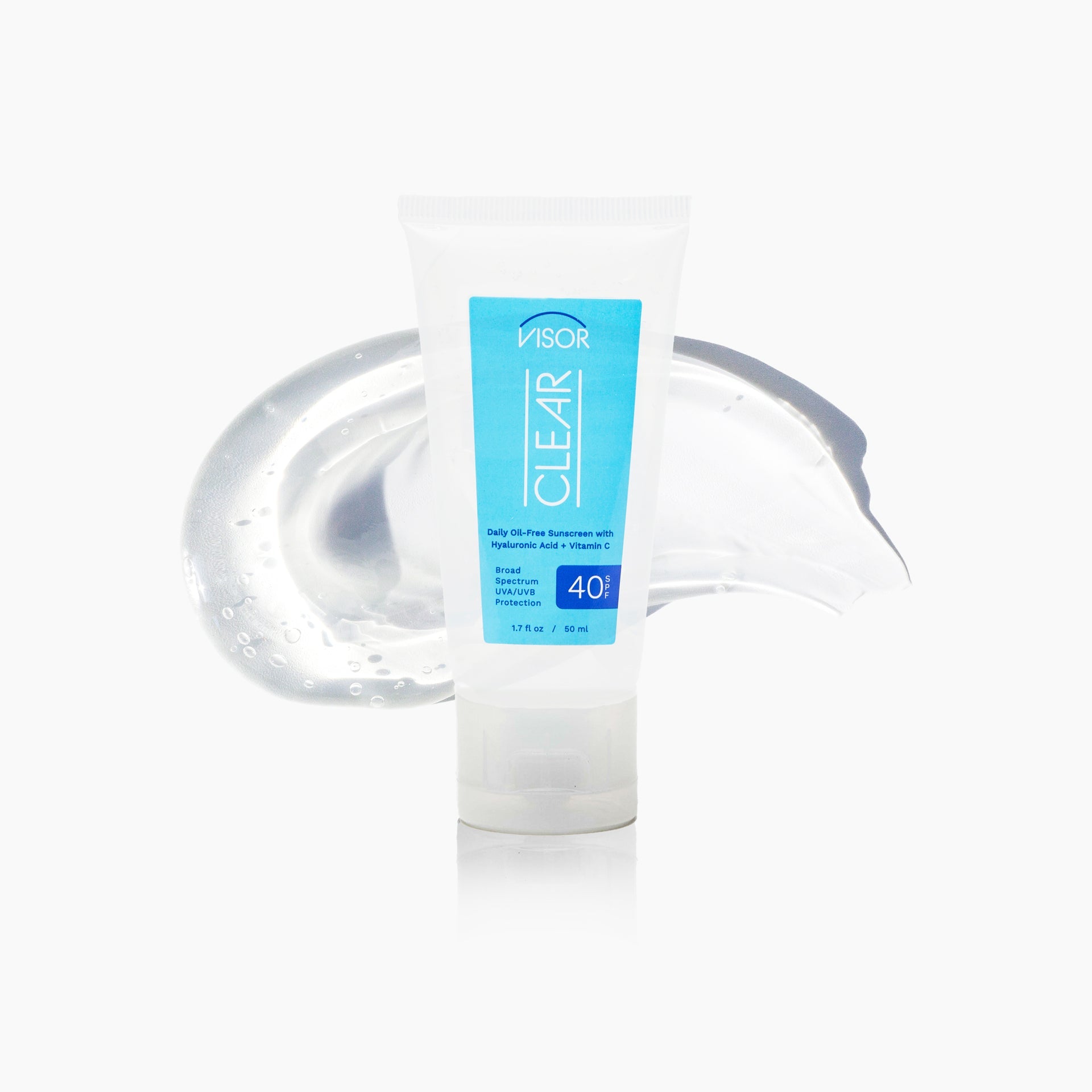 Visor Clear Oil Free Suncreen 1.7 oz Accessories Visor Skin Care   