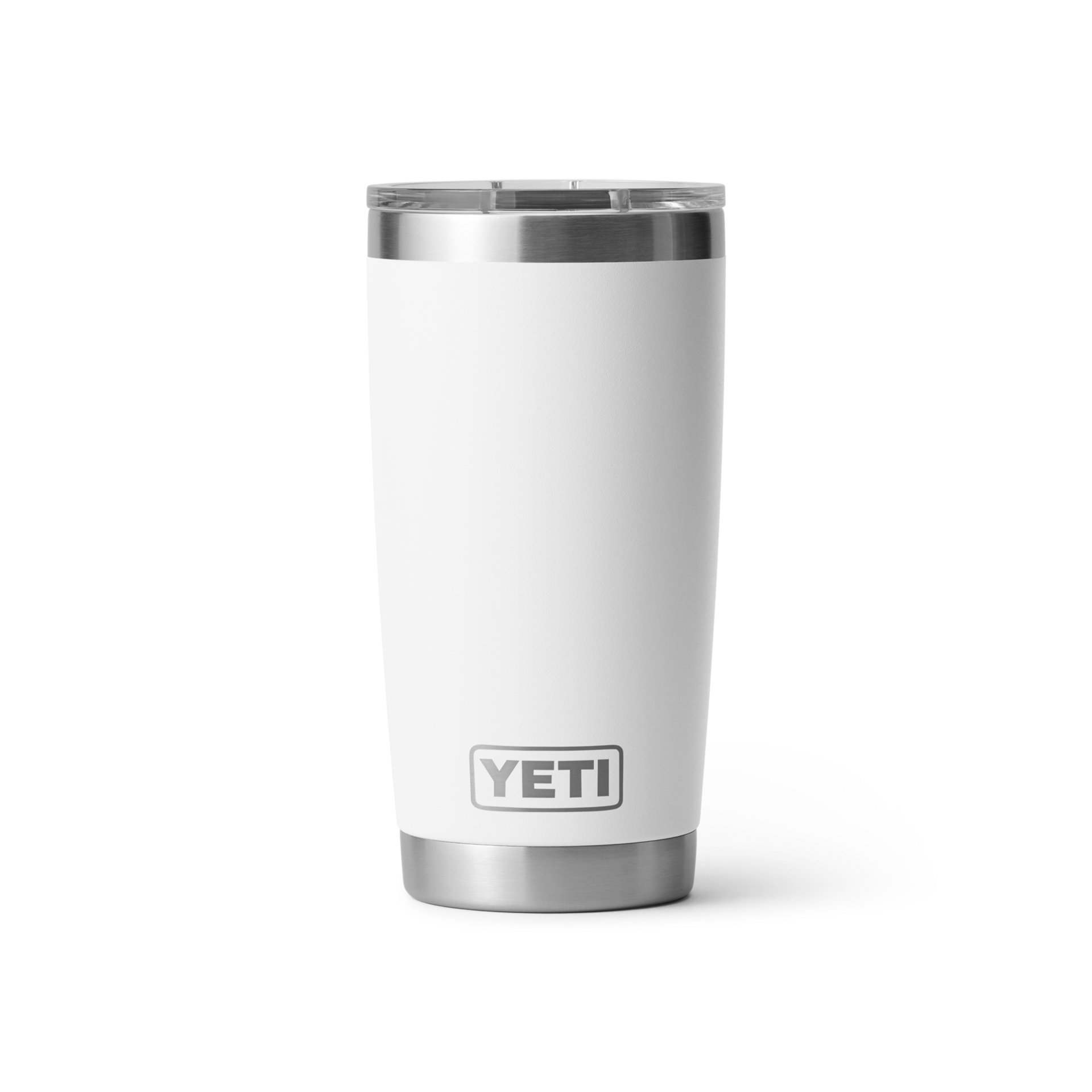 Yeti Rambler 20 oz Tumbler w/Magslider Lid Accessories Yeti White  