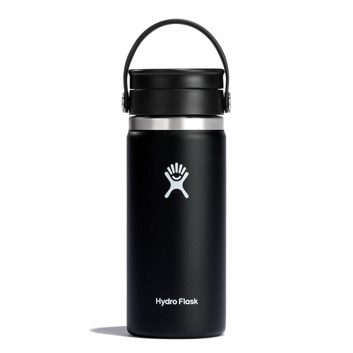 Hydro Flask 16 oz Coffee with Flex Sip Lid Accessories Hydro Flask Black