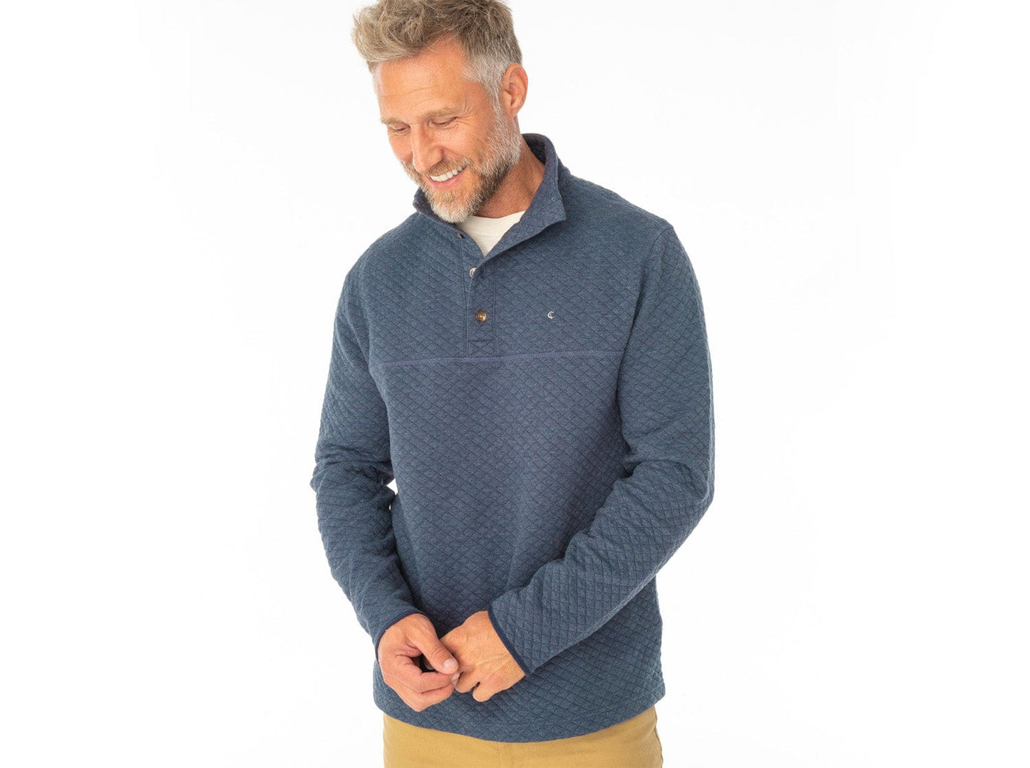 Criquet Men's Quilted Pullover