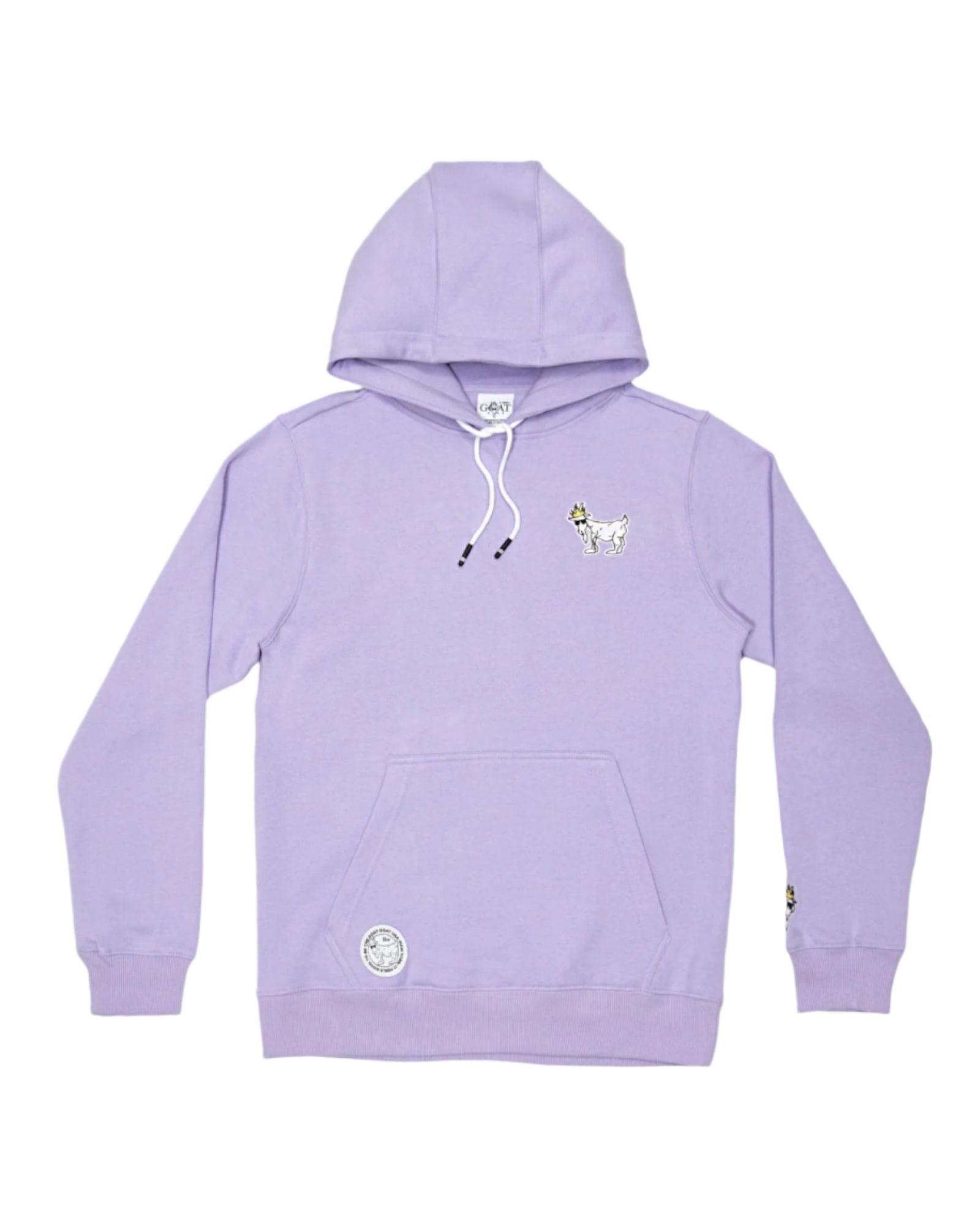 Goat USA Adult Hooded Sweatshirt Apparel Goat USA Lavender Adult XSmall 