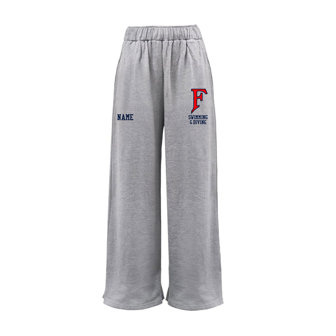 Foran Girls Swim & Dive Wide Leg Sweatpant Logowear Foran Girls Swim Ladies XS