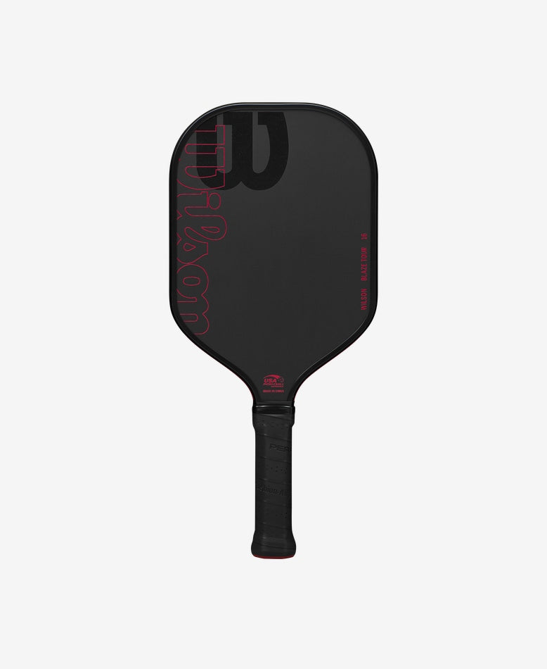 Wilson Blaze Tour 16mm Pickleball Paddle Equipment Wilson Black/Red  