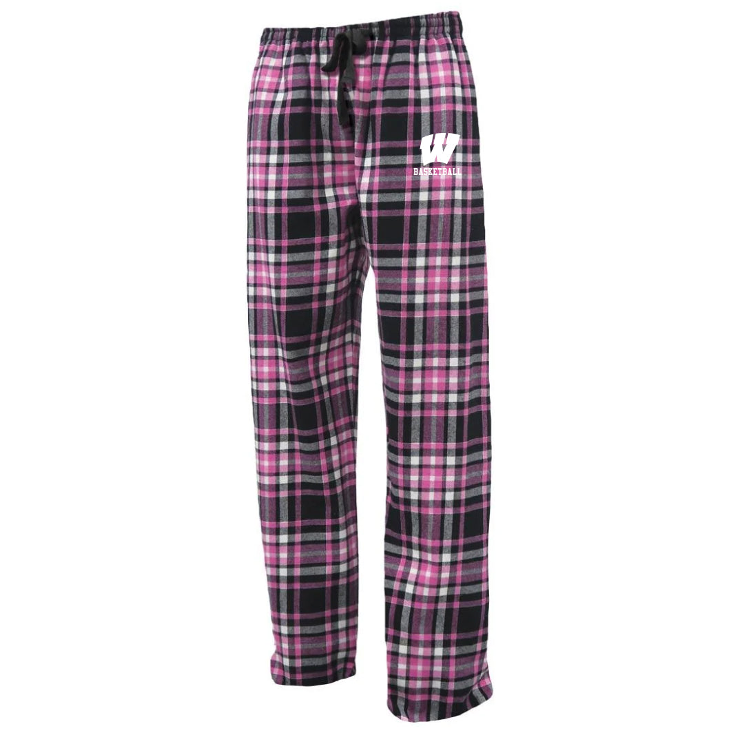 Westport Basketball Flannels Logowear Westport Basketball Pink/Black Youth S 