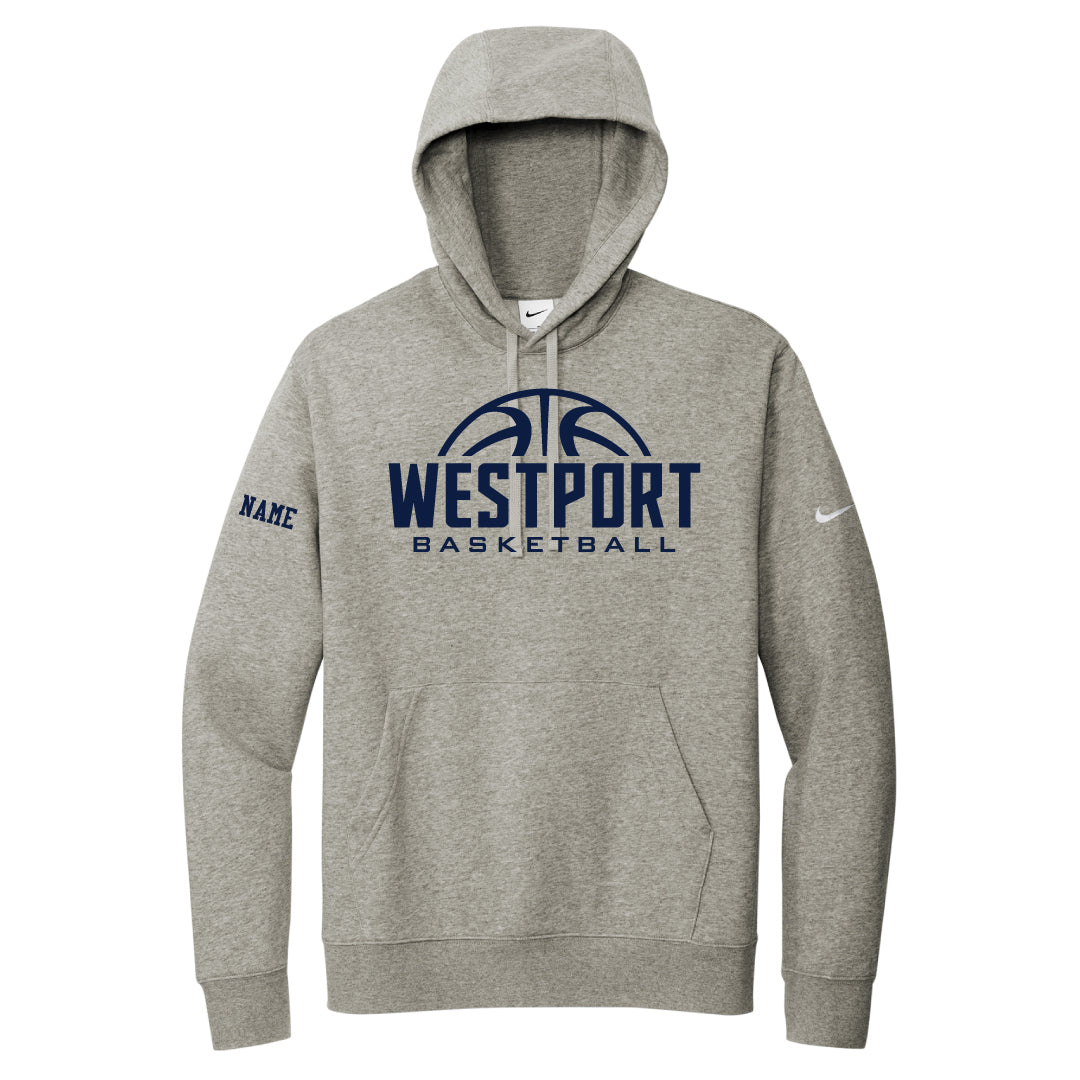 Westport Basketball Nike Hooded Sweatshirt Logowear Westport Basketball
