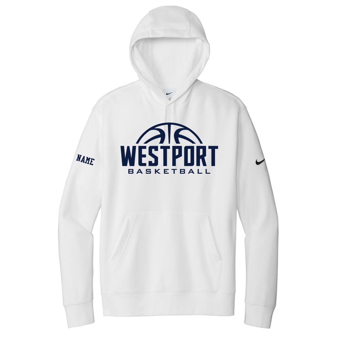 Westport Basketball Nike Hooded Sweatshirt Logowear Westport Basketball