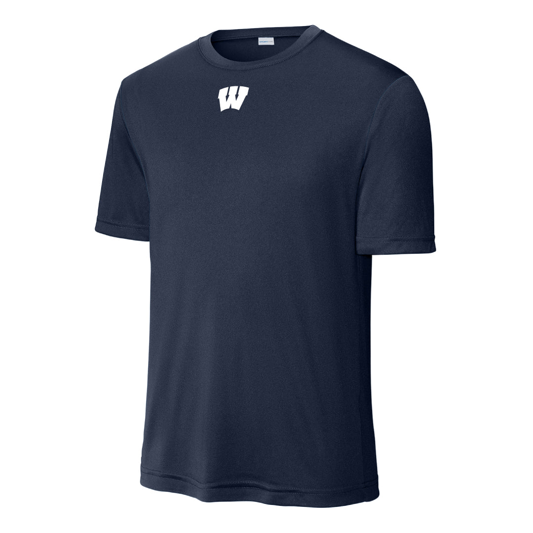 Westport Basketball Performance Short Sleeve Logowear Westport Basketball Navy Youth S W