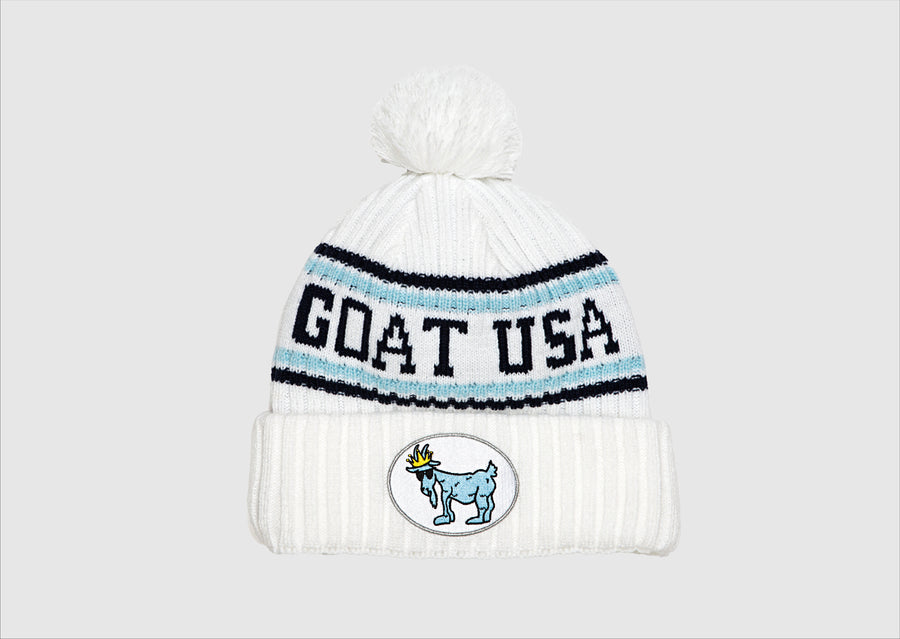 Goat USA OG Winter Hat Accessories Goat USA White  