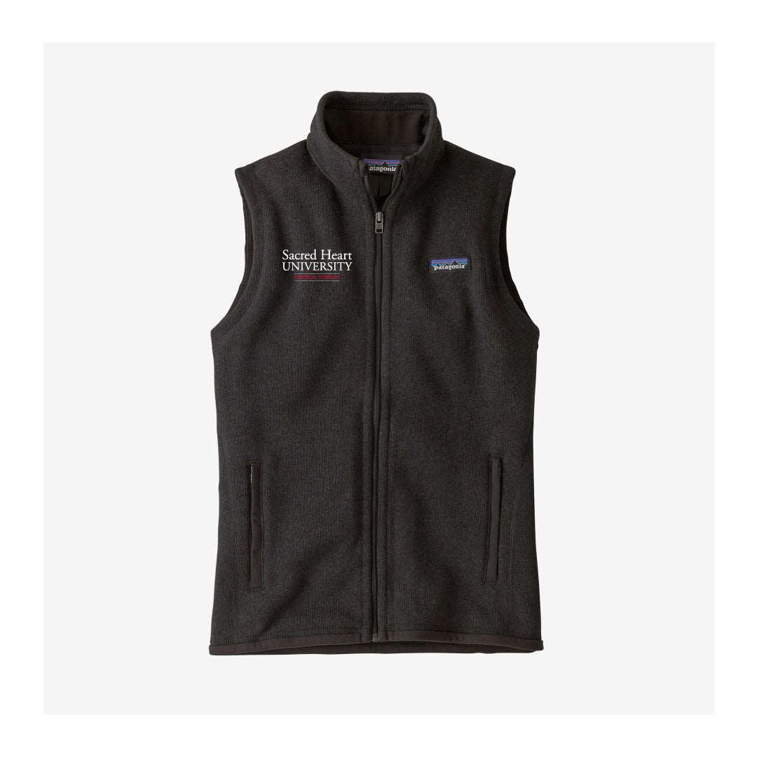 SHU DPT Patagonia Better Sweater Vest Logowear SHU DPT Black Ladies XS 