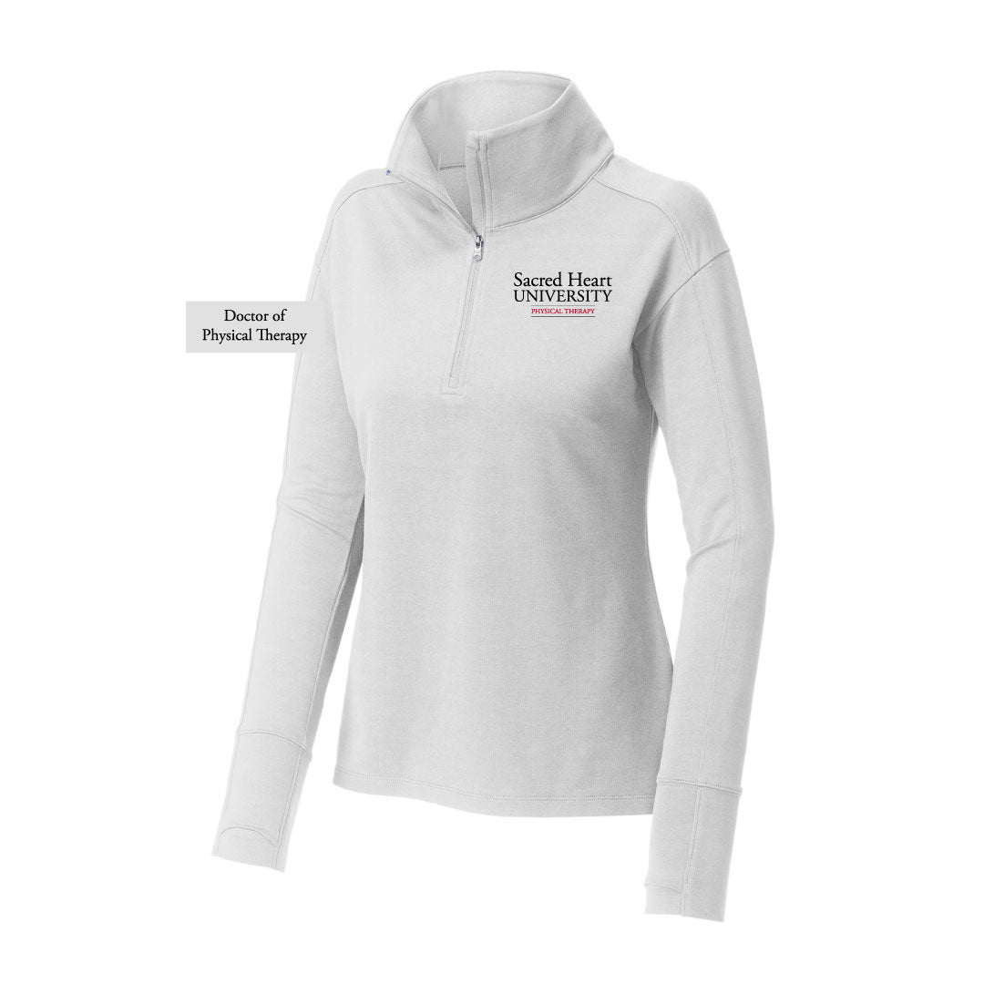 SHU DPT Performance 1/4 Zip Pullover Logowear SHU DPT White Ladies XS 