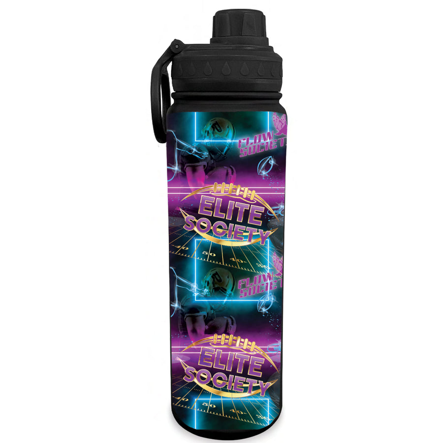 Flow Society 24 oz Stainless Steel Water Bottle Accessories Flow Society Elite Football