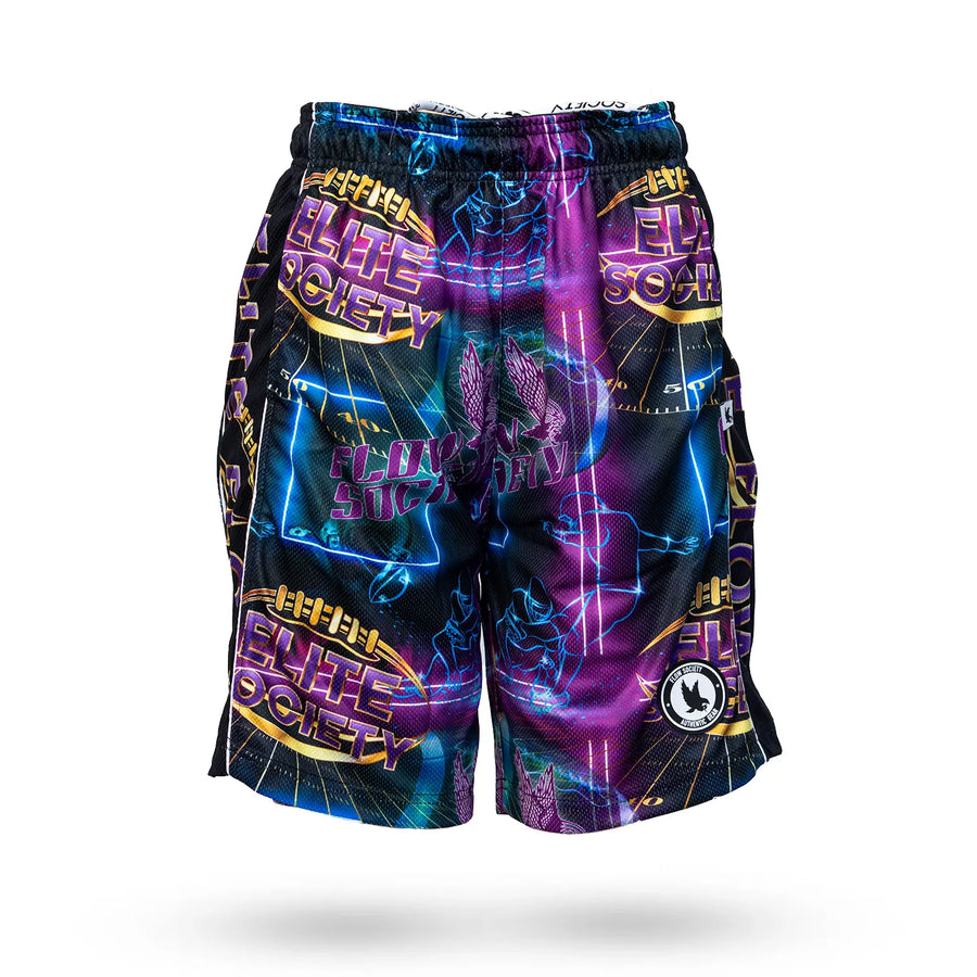 Flow Society Boys' Mid Length Attack Shorts Apparel Flow Society Elite Football XSmall