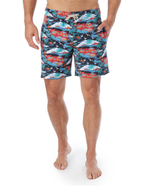 Fair Harbor Men's The Bayberry Trunk Apparel Fair Harbor Tropical Peaks Small