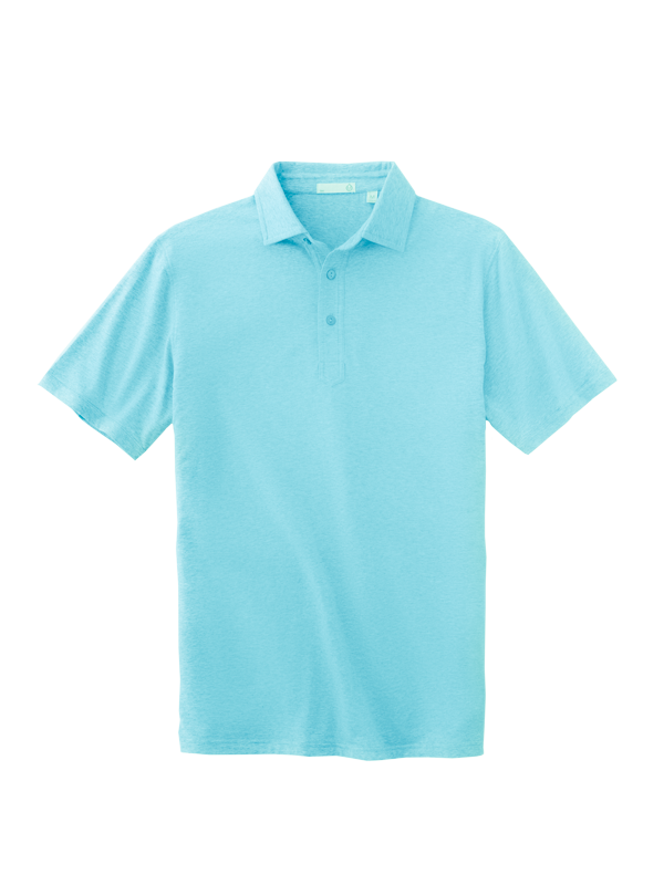 Tasc Men's Everywear Pigment Dyed Polo Apparel Tasc Waves Small