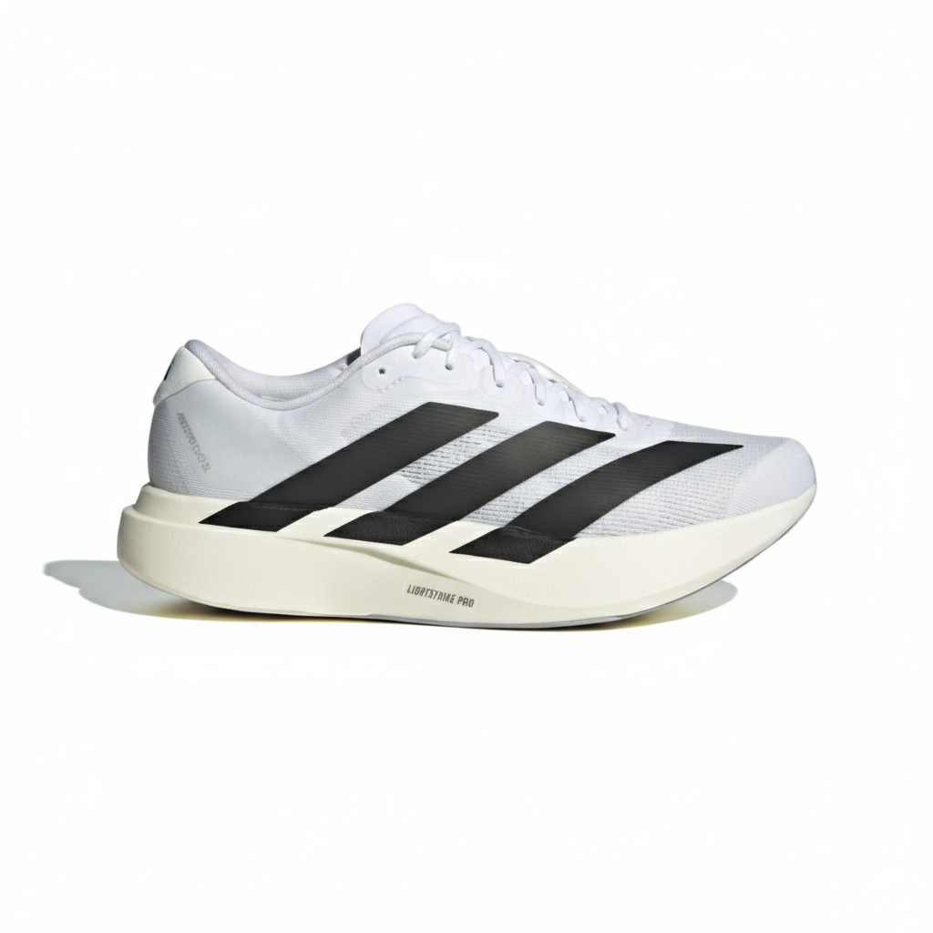 adidas Men's Adizero EVO SL Footwear Adidas Footwear White/Core Black-JH6206 7.5