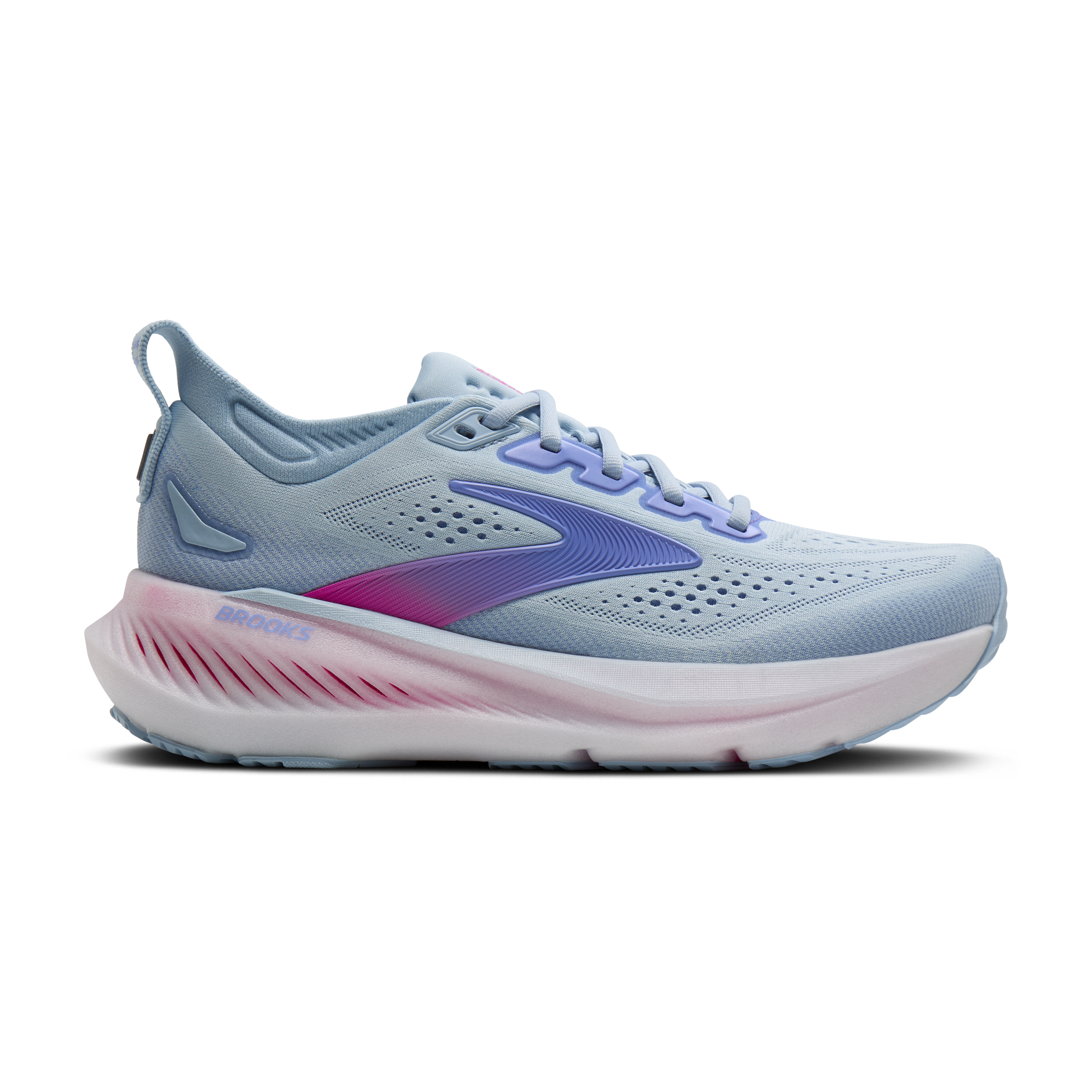 Brooks Women's Glycerin 23 Footwear Brooks Skyway/Blazing Bell/Pink-475 5.5 Medium-B