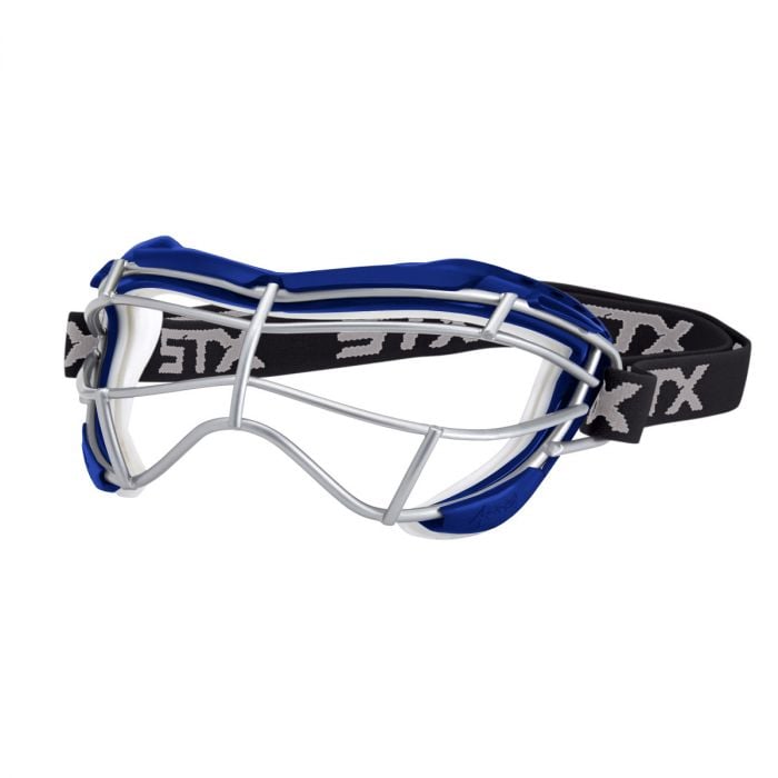 STX 4Sight Focus-S Lacrosse Goggle Equipment STX, INC Senior Royal 