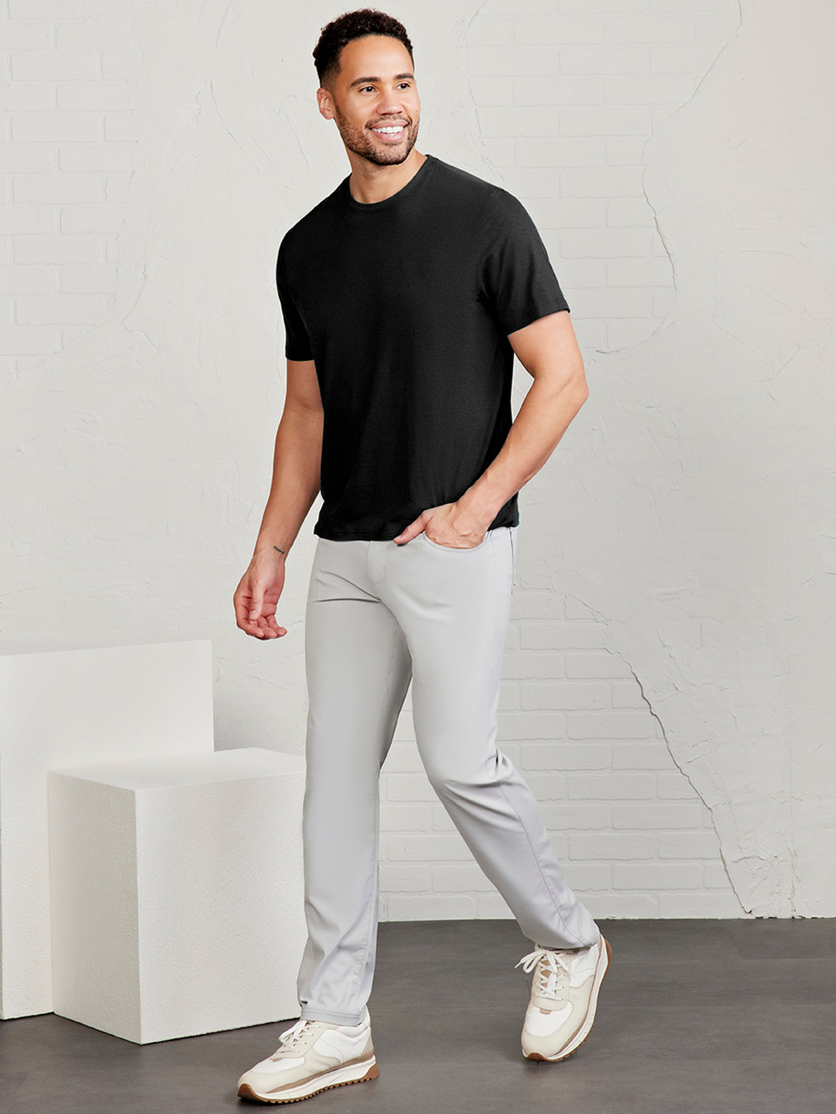 Tasc Men's Pimaluxe T-Shirt Apparel Tasc Black Small