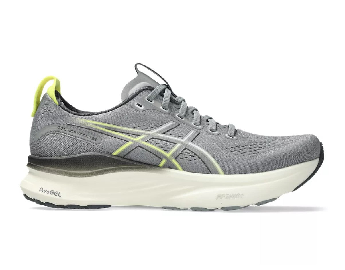 ASICS Men's Gel-Kayano 32 Footwear ASICS Gravel/Citron-021 10.5 Medium-D