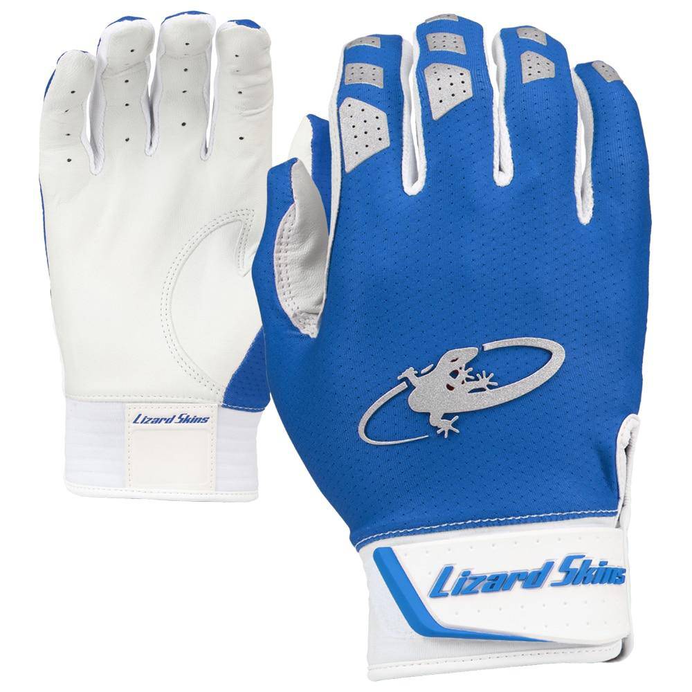 Lizard Skins Youth Komodo V2 Batting Gloves Equipment Lizard Skins Royal Blue Youth Small 