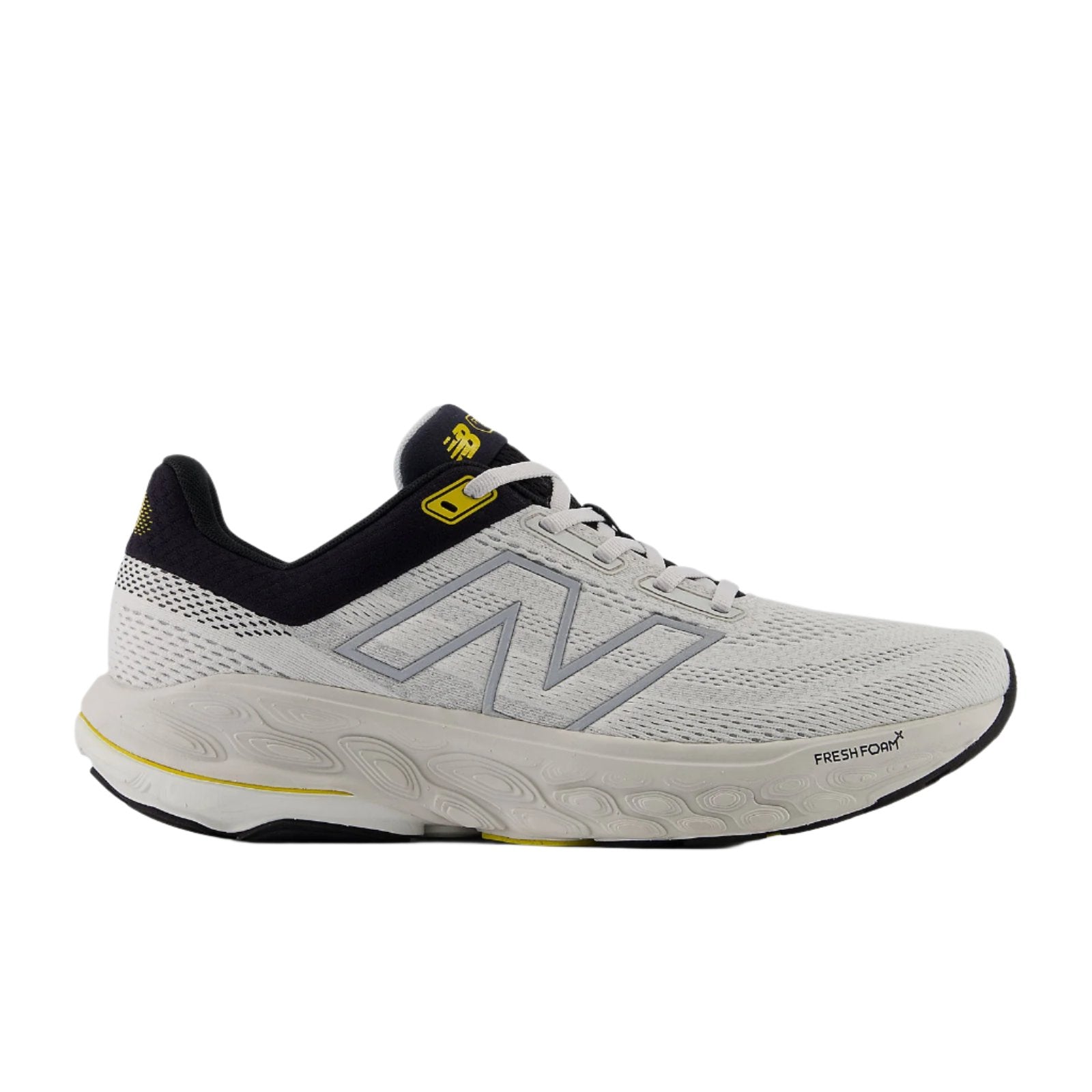 New Balance Men's Fresh Foam X 860v14 Footwear New Balance Grey Matter/Black/Ginger Lemon-G 8 Medium-D