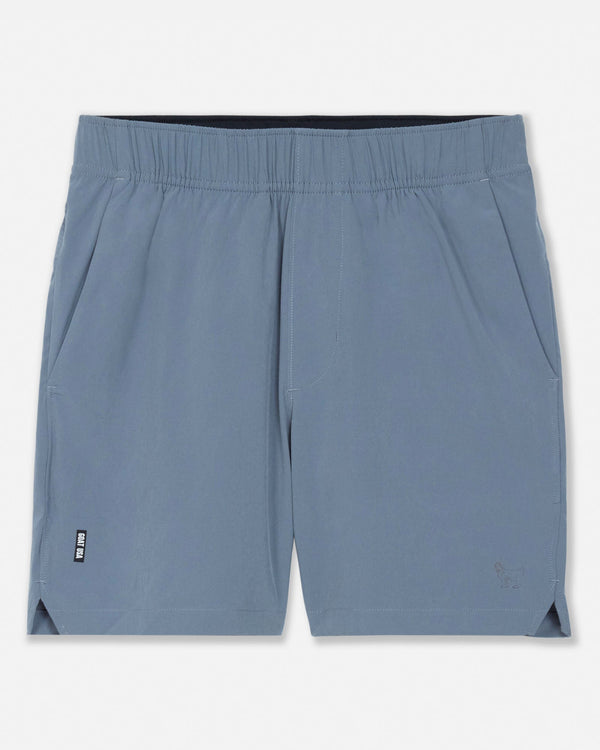 Goat USA Boys' Outline Athletic Shorts Apparel Goat USA Storm Gray Boys' XSmall