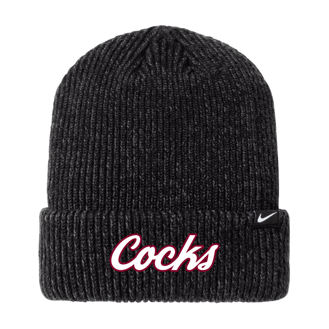 USC Rugby Black Heather Nike Terra Beanie Logowear University of So. Carolina Rugby