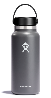 Hydro Flask 32oz Wide Mouth 2.0 with Flex Cap Accessories Hydro Flask Stone  