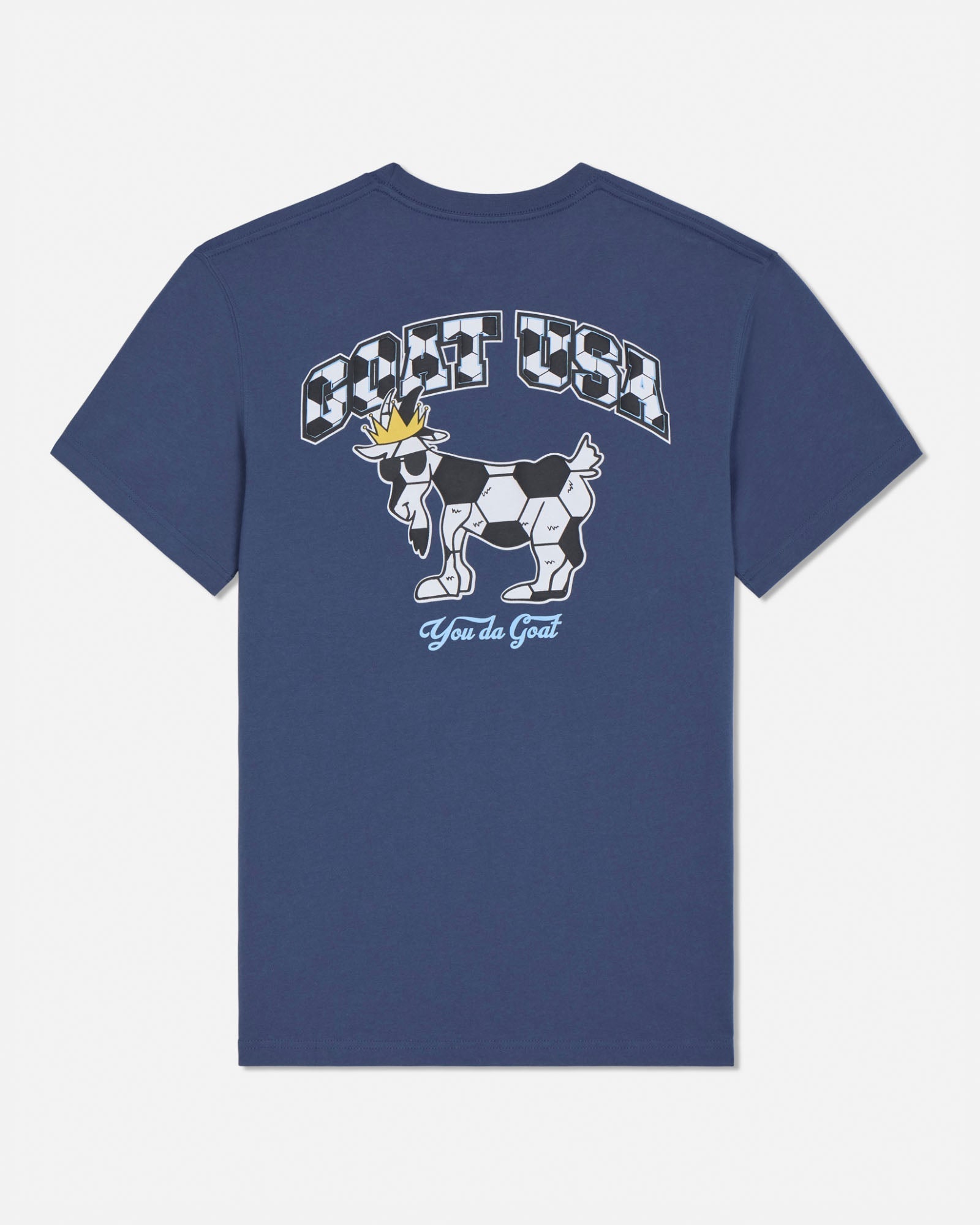 Goat USA Youth Soccer Sports T-Shirt Apparel Goat USA Navy Youth XSmall