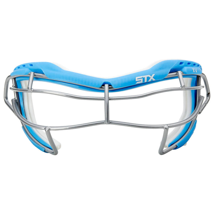 STX Women's Focus XV-S Lacrosse Goggle Equipment STX, INC Adult Columbia Blue