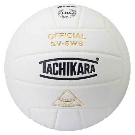 Tachikara SV-5WS Gold Indoor Volleyball Equipment RIP-IT SPORTING GOODS White
