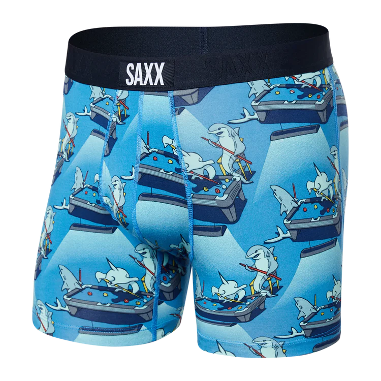 Saxx Men's Ultra Boxer Brief Apparel SAXX Pool Shark Pool Small 