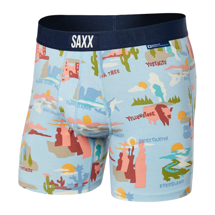 Saxx Men's Ultra Boxer Brief Apparel SAXX Hot Dog Park Ranger Small 