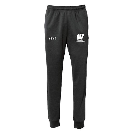 Westport Basketball Performance Joggers Logowear Westport Basketball Black Youth S